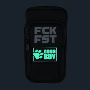 Fuck Bag FCK FST Noir de Fuck & Fist avec Tag GOOD BOY