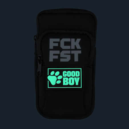 Fuck Bag FCK FST Noir de Fuck & Fist avec Tag GOOD BOY