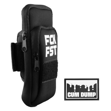 Fuck Bag FCK FST Noir avec Tag CUM DUMP