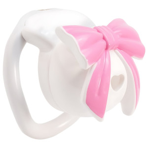 Cage de chasteté blanche BOWIS 5 x 3 cm de CockLock