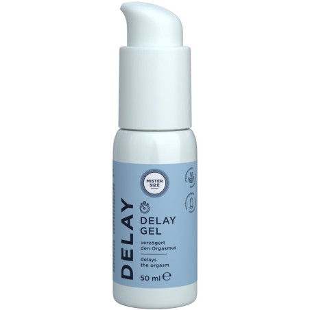 Gel retardant DELAY GEL 50ml de MISTER SIZE