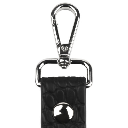 Connecteur de Menottes Motif Croco FEROS Noir par Avanza
