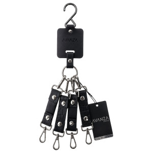 Connecteur de Menottes - Motif Croco FEROS Noir