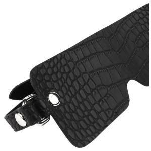 Masque Sm Motif Croco FEROS Noir de Avanza
