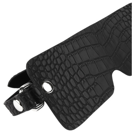Masque Sm Motif Croco FEROS Noir de Avanza