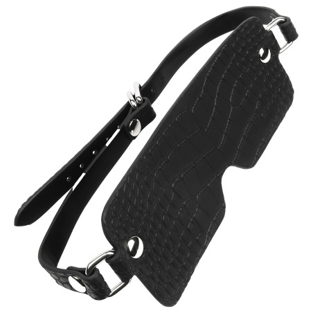 Masque Sm Motif Croco FEROS Noir de Avanza