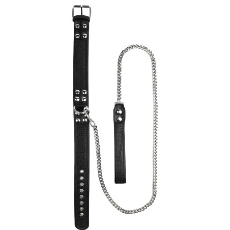 Collier-laisse Motif Croco FEROS de Avanza