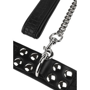 Collier-laisse Motif Croco FEROS de Avanza