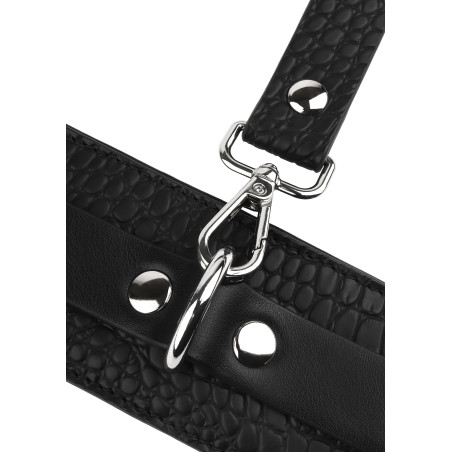 Menottes de poignets - motif Croco FEROS par Avanza