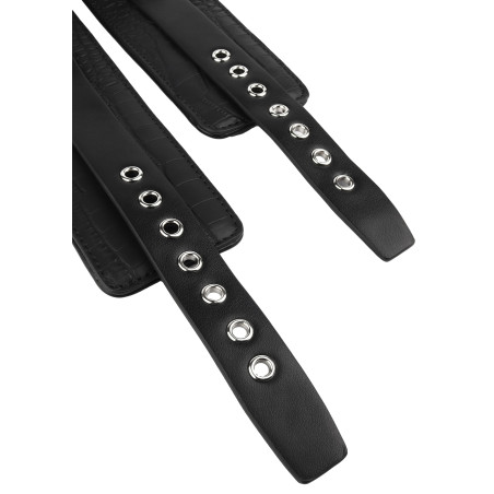 Menottes de poignets - motif Croco FEROS par Avanza