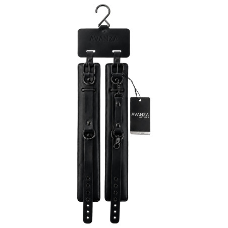 Menottes de chevilles VANTAGE 8 Noires par Avanza