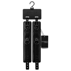 Menottes de poignets VANTAGE 8 Noires par Avanza
