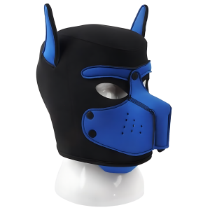 Masque Puppy Néoprène DOG ON Noir-Bleu