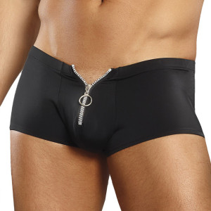 Boxer court avec Zip RING & SHORT - Cockring offert