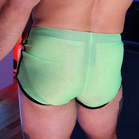 Jock Short HEATWAVE Vert neon de Breedwell