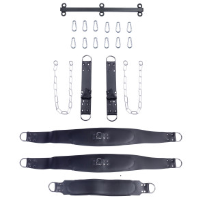 Balançoire en cuir FISFUKR - Kit complet