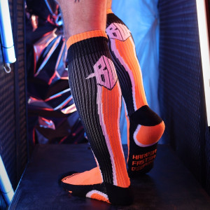 Chaussettes hautes HEATWAVE Orange de Breedwell