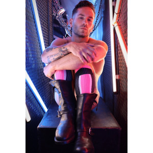 Chaussettes hautes HEATWAVE Rose de Breedwell