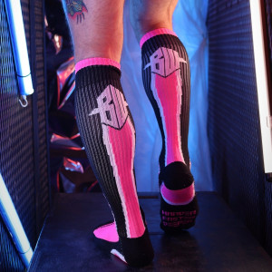 Chaussettes hautes HEATWAVE Rose de Breedwell