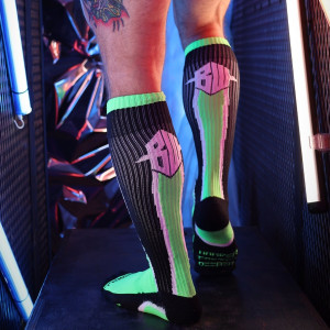 Chaussettes hautes HEATWAVE Vert de Breedwell