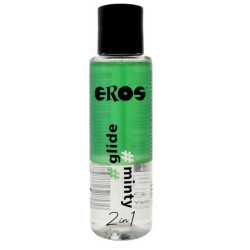 Lubrifiant silicone EROS 2 in 1 Menthe Eros 100ml