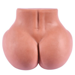 Masturbateur Fessier avec Pénis Articulé CUTE ASS 17 x 4cm Chair rose 2