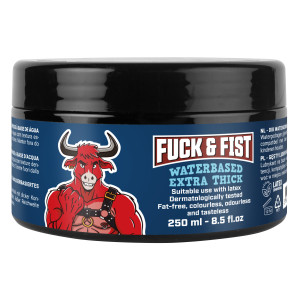 Lubrifiant épais Eau FUCK & FIST EXTRA THICK 250 ml