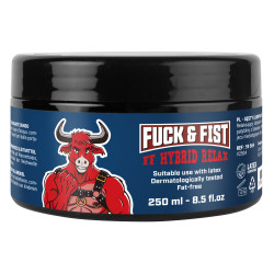 Lubrifiant épais relaxant FF HYBRID RELAX de Fuck & Fist 250 ml