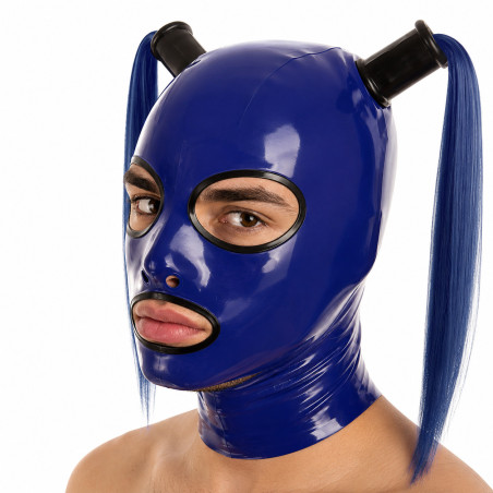 Cagoule en latex de LateXcite