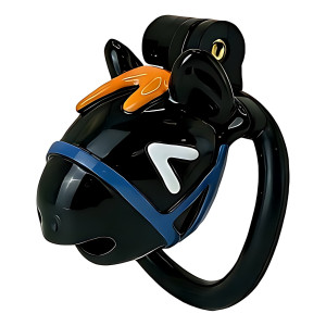 Cage de chasteté EQUIX 6 x 3 cm Noire de CockLock