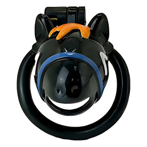 Cage de chasteté EQUIX 6 x 3 cm Noire de CockLock