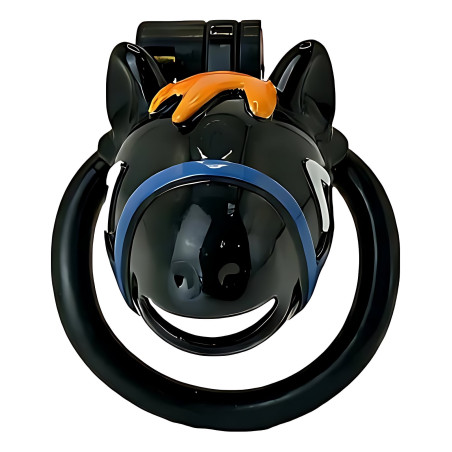 Cage de chasteté EQUIX 6 x 3 cm Noire de CockLock