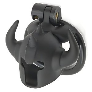 Cage de chasteté CASKAUR 5 x 3 cm Noire