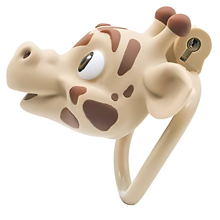 Cage de chasteté Girafe SAVANNAH 5 x 3.3 cm de CockLock