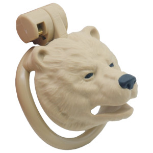 Cage de chasteté Ours BEARRY 4 x 3.8 cm de CockLock