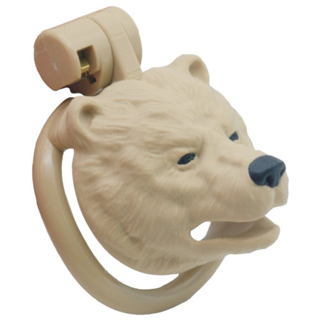 Cage de chasteté Ours BEARRY 4 x 3.8 cm de CockLock