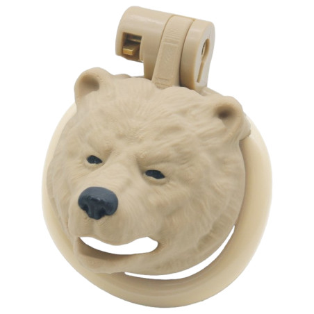 Cage de chasteté Ours BEARRY 4 x 3.8 cm de CockLock