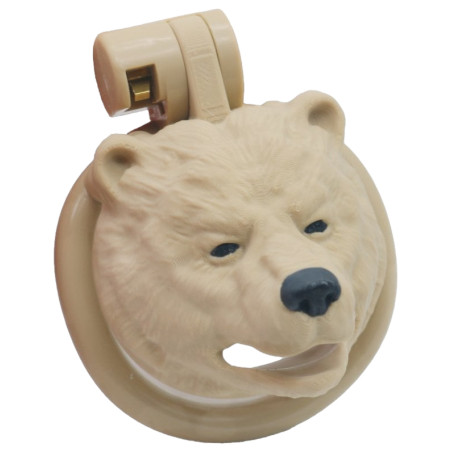Cage de chasteté Ours BEARRY 4 x 3.8 cm de CockLock