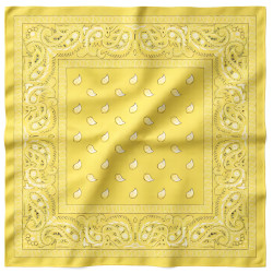 Foulard Bandana HANKY CODE 58 x 58 cm Jaune 2