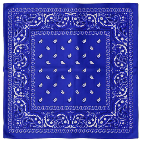 Foulard Bandana HANKY CODE 58 x 58 cm Bleu