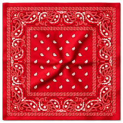 Foulard Bandana HANKY CODE 58 x 58 cm Rouge 2