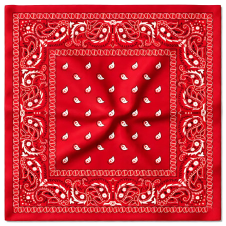 Foulard Bandana HANKY CODE 58 x 58 cm Rouge