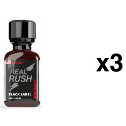 REAL RUSH BLACK LABEL 24 ml x3