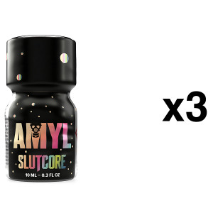 Poppers AMYL SLUTCORE 10ml x3