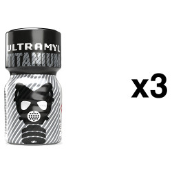 Poppers ULTRAMYL TITANIUM 10ml x3