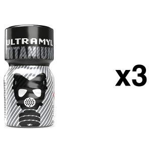 Poppers ULTRAMYL TITANIUM 10ml x3