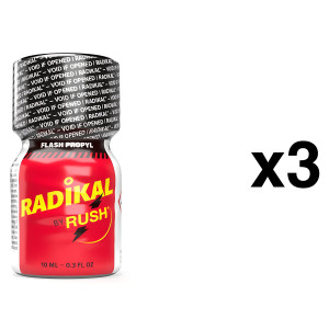 Poppers RADIKAL RUSH FLASH PROPYL 10ml x3