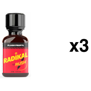 Poppers RADIKAL RUSH FLASH PROPYL 24ml x3