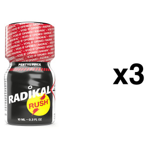 Poppers RADIKAL RUSH PENTYL JUICE 10ml x3