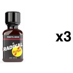 Poppers RADIKAL RUSH PENTYL JUICE 24ml x3
